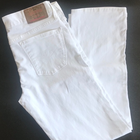 guess white jeans mens